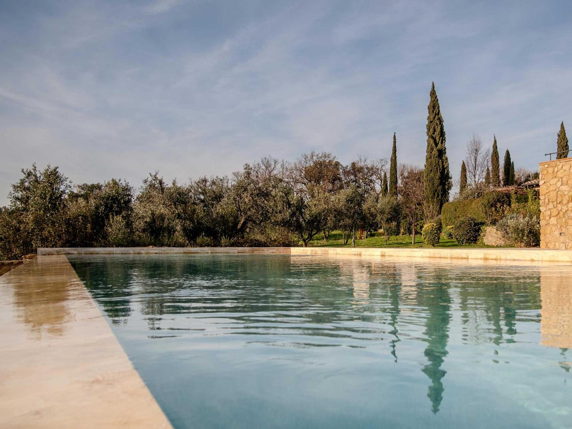 Podere Le Mezzelune บิบโบนา ภายนอก รูปภาพ