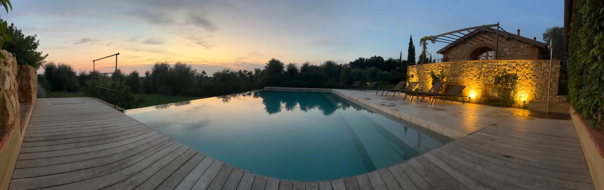 Podere Le Mezzelune บิบโบนา ภายนอก รูปภาพ
